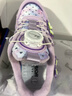 回力（Warrior）兒童棉鞋女童公主風(fēng)加絨鞋冬季中大童保暖跑步鞋WZ-C223L 紫色35 曬單實(shí)拍圖
