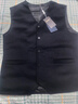 恒源祥白鴨絨男士羽絨馬甲中年爸爸裝保暖背心坎肩厚款馬夾上衣 曬單實(shí)拍圖