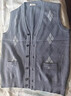 恒源祥2026中老年人男士針織開(kāi)衫馬甲背心爸爸無(wú)袖羊毛坎肩老頭馬夾毛衣 曬單實(shí)拍圖
