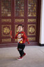 年衣兒童長(cháng)褲男女童秋冬新款國風(fēng)加絨衛褲寶寶運動(dòng)燈籠利馬出發(fā)拜年服 河豚黑-加絨款 適穿溫度-5-10度 110 曬單實(shí)拍圖