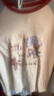貓人兒童睡衣女童春秋款純棉小孩長(cháng)袖中大童家居服套裝 可愛(ài)熊偶 160 曬單實(shí)拍圖