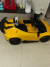 【正版授權】蘭博基尼兒童電動(dòng)車(chē)四輪遙控寶寶電動(dòng)汽車(chē)小孩子玩具車(chē)可坐人星辰皓 黃色四驅+搖擺+藍牙遙控+手機藍牙+皮座+鋰電瓶 曬單實(shí)拍圖