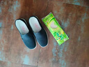 意迪森老北京布鞋男官方正品高彈軟底艾草除臭耐磨防滑工作鞋 黑色  41 曬單實(shí)拍圖