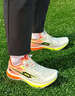 TANSHEZHE彈射者黑馬3青少年體考體測競速減震運動(dòng)鞋全掌碳板氣墊跑鞋男女 白橘色 41 曬單實(shí)拍圖
