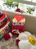 乖奇熊寶寶夾棉保暖連體哈衣秋冬衣服嬰幼兒童紅色過(guò)年喜慶拜新年服冬季 曬單實(shí)拍圖