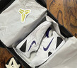 耐克科比9男女實(shí)戰籃球鞋春季透氣抗扭低幫NIKE KOBE 9 IH1401 100白/庭紫/白 44.5 曬單實(shí)拍圖