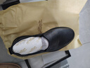 金利來(lái)（Goldlion）【新年禮物】男鞋時(shí)尚商務(wù)舒適套腳休閑皮鞋G506310110AAB黑-38碼 曬單實(shí)拍圖