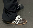 阿迪達斯（adidas）三葉草系列  SAMBA OG 男女休閑鞋 JR0891 棕色  38  曬單實(shí)拍圖