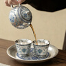 景盞景德鎮工藝陶瓷鎏銀功夫茶具一壺兩杯小套裝禮盒送長(cháng)輩領(lǐng)導女士老 鎏銀纏枝蓮套組 默認項 曬單實(shí)拍圖
