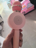 索愛(ài)（soaiy）MC39無(wú)線(xiàn)k歌手機麥克風(fēng) 歌唱神器兒童唱歌卡拉OK手持話(huà)筒音響一體無(wú)線(xiàn)藍牙家庭戶(hù)外ktv 少女粉 曬單實(shí)拍圖