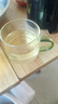玻璃小茶杯功夫茶具耐熱加厚家用透明喝水杯子6只裝套裝泡茶杯架 彩色小杯 100ml 6只 曬單實(shí)拍圖