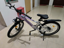 鳳凰官方旗艦店兒童山地自行車(chē)中大童變速男女鎂合金青少年學(xué)生車(chē)彩虹 鎂架/軸承中軸【條輪單速】紫銀 22英寸【適合135CM-155CM】 曬單實(shí)拍圖
