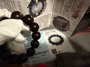 妍韻珠寶收藏級爆金星印度小葉紫檀手串文玩佛珠檀香手鏈20mm重63克以上 曬單實(shí)拍圖