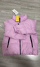 巴拉巴拉童裝兒童羽絨服女童男童面包服外套寶寶冬裝三防親子裝潮 玫紅60118-白鴨絨 150 cm 充絨量116g 曬單實(shí)拍圖