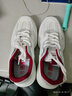 環(huán)球男鞋白色老爹鞋男2026新款春季鞋子男潮流厚底增高百搭休閑運動(dòng)鞋 灰紅升級款 41 曬單實(shí)拍圖