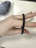 伊黛兒高彈力黑色頭繩新款編織橡皮筋女扎頭發(fā)發(fā)繩耐用皮套簡(jiǎn)約發(fā)圈皮套 曬單實(shí)拍圖