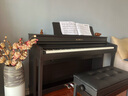 卡瓦依（KAWAI）電鋼琴木質(zhì)鍵盤(pán)重錘88鍵盤(pán)CA立式高端專(zhuān)業(yè)考級藝術(shù)家演奏鋼琴樂(lè )器 CA401檀木色+琴凳禮包 曬單實(shí)拍圖