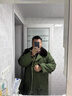 雷薩狼冬季老式加厚加絨軍大衣長(cháng)款棉衣男女東北軍綠棉襖冷庫勞保防寒服 升級短款軍綠-不可拆(純棉里布，多場(chǎng)景適用) S 小碼【建議75-130斤左右】 曬單實(shí)拍圖