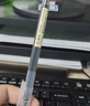 愛(ài)好（AIHAO） 直液式走珠筆大容量中性筆黑色直液筆0.5mm學(xué)生用簽字筆黑筆考試專(zhuān)用文具 RP3002直液式黑色0.5全針管12支裝 曬單實(shí)拍圖
