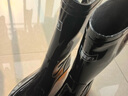 回力男士高中筒雨鞋成人雨靴膠鞋套鞋防水鞋水靴XHL38-B 黑色高筒 42  曬單實(shí)拍圖