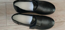 紅蜻蜓媽媽鞋25秋季牛皮軟底媽媽單鞋中老年皮鞋女WJB35801黑色37 曬單實(shí)拍圖
