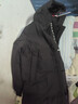 鴨鴨（YAYA）孫穎莎同款羽絨服男女2025冬季新款中長(cháng)款泡芙防寒加厚保暖外套HY 星空黑色-YE5B000706A L /175 曬單實(shí)拍圖