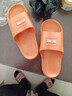 胖東來(lái)厚底時(shí)尚女士拖鞋防臭軟底家居家浴室防滑踩屎感胖東來(lái)同款 【橙色】-舒適防滑版 37-38 38-39【適合穿】 曬單實(shí)拍圖