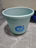 CHAHUA茶花 提水桶14.4L大號塑料桶洗衣泡腳桶洗車(chē)儲水桶加厚拖把桶* 曬單實(shí)拍圖