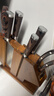 十八子作可放砧板復合鋼刀具套裝彩木柄菜刀組合七件套刀【精美禮盒裝】 曬單實(shí)拍圖