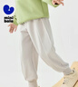 迷你巴拉【蹦蹦褲】男女童褲子寶寶腰圍可調節運動(dòng)褲衛褲長(cháng)褲 曬單實(shí)拍圖