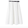 Navigare意大利小帆船防曬半身裙女2025夏季新款薄款裙子修身顯瘦A字裙男 冰川白 M 曬單實(shí)拍圖