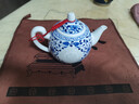 末都景德鎮手繪青花瓷茶壺陶瓷全手工中式玲瓏功夫單茶壺家用泡茶壺 福容壺【300ml】 曬單實(shí)拍圖