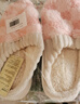她享棉拖鞋女士冬季室內保暖加絨情侶棉拖鞋男 TR110 曬單實(shí)拍圖
