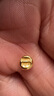 賽菲爾黃金小金豆足金999.9投資金攢金收藏存錢(qián) 單顆 約1.0克 曬單實(shí)拍圖