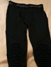 唯樂(lè )頌籃球緊身褲兒童幼兒小籃球裝備蜂窩護膝防撞訓練運動(dòng)彈力籃球緊身 升級版黑色防撞護膝九分褲 3XS (125) 兒童 曬單實(shí)拍圖