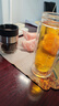 富光抗菌玻璃杯 雙層高硼硅水杯 茶水分離杯 男女士辦公泡茶杯子260ml 曬單實(shí)拍圖