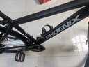 鳳凰（Phoenix）山地自行車(chē)男女成人鋁合金內走線(xiàn)車(chē)架單車(chē) 俠客 27.5寸27速亞黑 曬單實(shí)拍圖