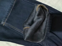 羅蒙高檔加絨牛仔褲男士2025冬季新款超厚保暖防寒商務(wù)長(cháng)褲子男款直筒 深藍色【加絨加厚】冬天必備 33 （腰圍2尺6） 曬單實(shí)拍圖