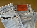 Calvin KleinJeans四季款女士經(jīng)典休閑通勤ck藍色洗水中腰修身顯瘦牛仔褲 VLN-牛仔藍 25 曬單實(shí)拍圖