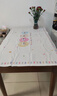 宗謙奶油風(fēng)京東自營(yíng)桌布防水防油免洗2026新款氛圍感長(cháng)方餐桌茶幾桌墊 曬單實(shí)拍圖