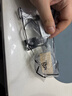 木九十眼鏡【章若楠同款】輕彈塑鋼方框眼鏡近視可配度數片眼鏡框FK005 GYC3青灰 單鏡框 曬單實(shí)拍圖