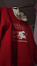 迪士尼兒童衣服女童新年衣服加絨女童衛衣女童上衣兒童套頭衫ZL160010JR 曬單實(shí)拍圖