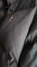 與狼共舞【鵝絨】羽絨服男高充絨立領(lǐng)百搭保暖外套男 001黑色 180 曬單實(shí)拍圖