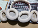 JZEPHF適用Anker安克聲闊Soundcore life Q10 Q20 Q30 Q35 BT Q45保護套耳機套電競耳罩麥海綿墊替換耳套 【安克 Q20 Q20I】米色色蛋白皮耳罩 一對 曬單實(shí)拍圖