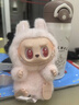 泡泡瑪特（POP MART）LABUBU 坐坐派對系列 二代坐坐搪膠毛絨掛件15cm 曬單實(shí)拍圖