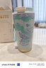 特美刻（TOMIC）梵高聯(lián)名保溫杯咖啡杯316不銹鋼水杯吸管杯七夕禮物-蒼穹之吻 曬單實(shí)拍圖