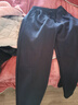 帛芮加絨加厚黑標鐮刀褲子女羊羔絨女士彎刀褲秋冬季衛褲運動(dòng)褲闊腿褲 曬單實(shí)拍圖