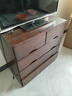 魯菏鑫森實(shí)木五斗柜現代簡(jiǎn)約儲物柜臥室收納柜客廳抽屜柜七斗收納柜子斗柜 黑胡桃色高五斗【經(jīng)典款】 曬單實(shí)拍圖