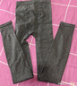 保暖褲子打底褲女外穿秋季款螺紋小腳褲高腰彈力緊身顯瘦瑜伽褲 深灰色 均碼 適合90斤-130斤穿 曬單實(shí)拍圖