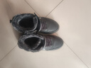 回力官方棉鞋冬季男鞋子男加絨皮面防水高幫雪地靴男運動(dòng)鞋男老人鞋 灰色【皮面防水 加絨保暖】 43 曬單實(shí)拍圖